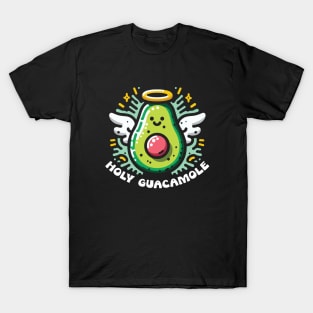 Holy Guacamole Avocado Funny Design T-Shirt